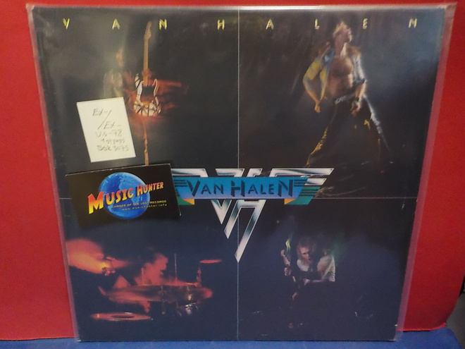 VAN HALEN - S/T U.S -78 1ST PRESS EX-/EX- LP