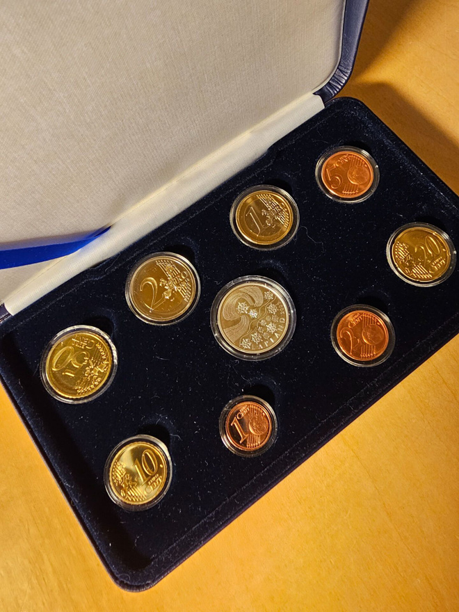 Harvinainen rahasarja 2003 proof / Rare coin set in PROOF