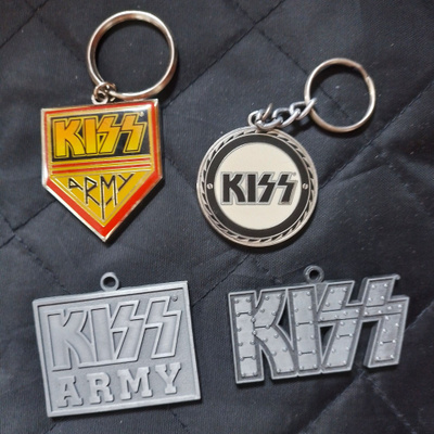 KISS - avaimenperiä (4 kpl)