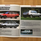 Esite Toyota Corolla vuodelta 1985 - pikkukuva 2