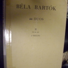 BELA BARTOK - 44 Duos II (No.26 - 44) 2 Violini (Sis.pk:t) - pikkukuva 1