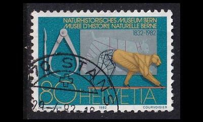 Sveitsi 1219 o Bernin luonnonhistoriallinen museo (1982)