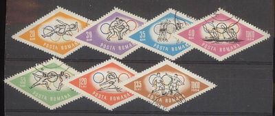 Olympia - Tokio 1964 Romania Mi 2309-15 o