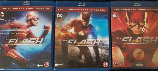 The Flash kaudet 1-3 -Blu-Ray