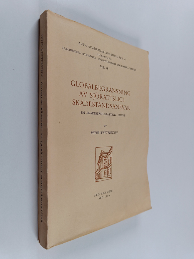 Dag Anckar ym. : Globalbegränsning av sjörättsligt skades...