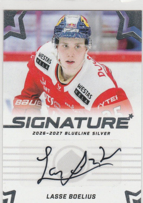 2026/27 Blueline Silver Signature Boelius Ässät /80