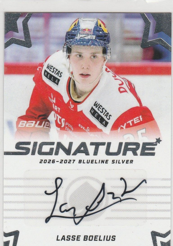 2026/27 Blueline Silver Signature Boelius Ässät /80