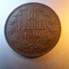 10 penniä 1910. - pikkukuva 1