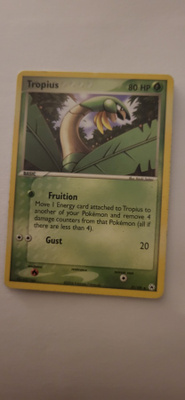 Tropius 27/107 Pokemon Ex Hidden Legends rare card