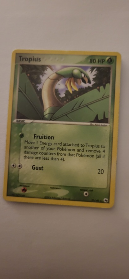 Tropius 27/107 Pokemon Ex Hidden Legends rare card