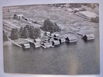 VANHA Postikortti Houtskär 1960-l