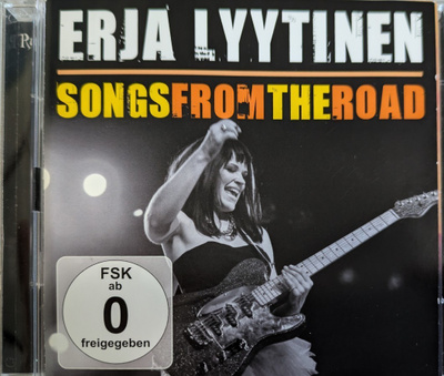 Erja Lyytinen (CD+DVD) Songs From The Road NM!! Nimmari