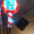 SANTA STOP HERE ! - VALOKORISTE - pikkukuva 2