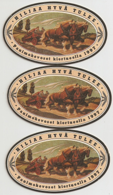 3 kpl KOFF lasinalunen v.1997