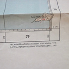 VANHA Armeijan Kartta Sipoo Kaunissari 1949 - pikkukuva 2