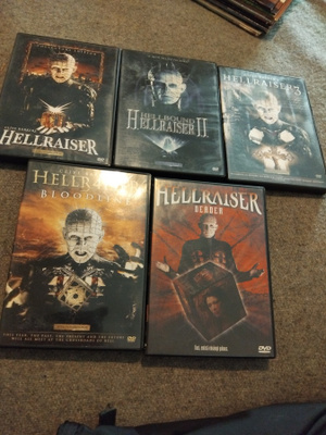 Hellraiser 5 dvd- paketti