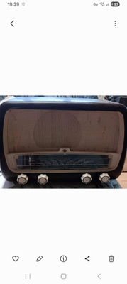 Vanha putkiradio fennosampo F233v