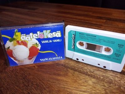 C-KASETTI Maarit : Jäätelökesä ( Valiojäätelö mainoskasetti)