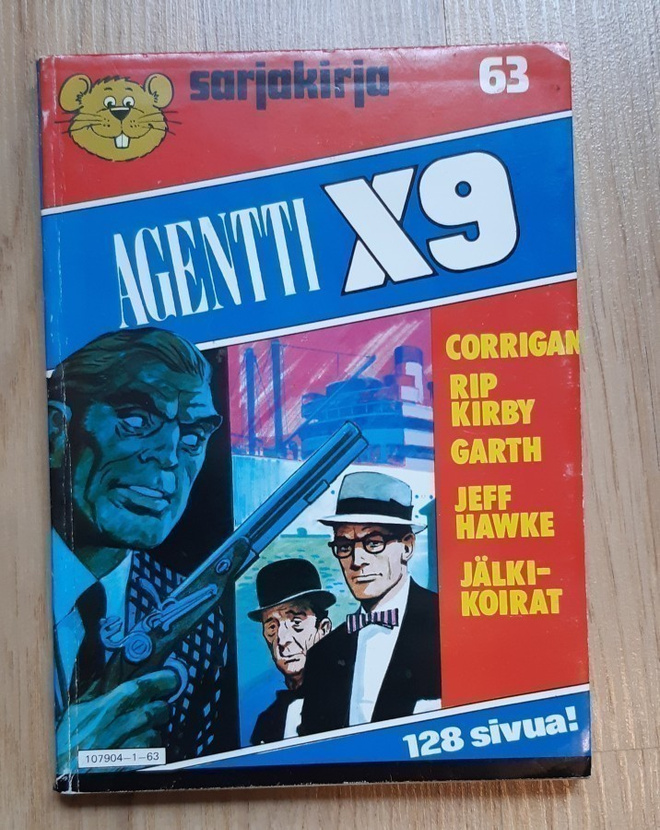 Semic sarjakirja 63 Agentti X9