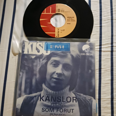 Kisu – Känslor/Som Förut = Runaway 7" ps orig 1976 uusi mint