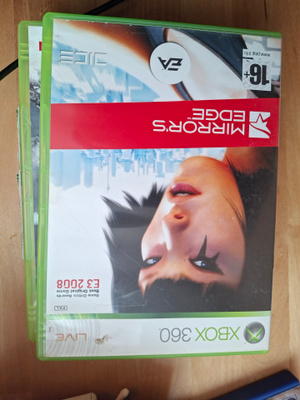 XBOX 360 Mirrors Edge, ei ohjeita