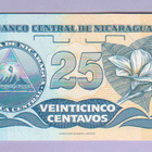 Nicaragua 25 Centavos v.1991 UNC P-170 - pikkukuva 2
