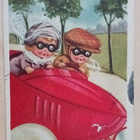 Pikkurosmot pakenevat vauhdikkaasti autolla, p. 1927 - pikkukuva 1