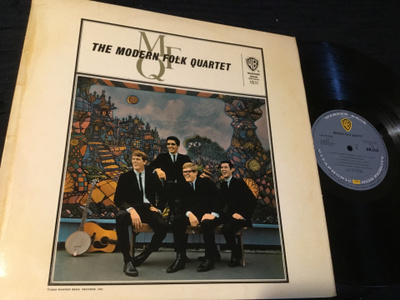 The Modern Folk Quartet Uk mono Lp rare 1963 hienoa
