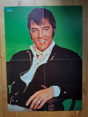 Poster Elvis Presley/Status Quo 58cmX42cm Original