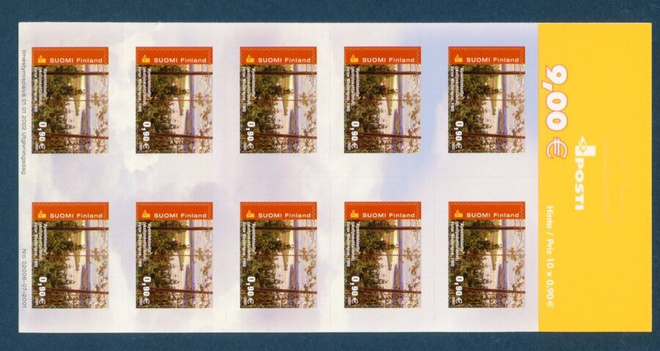 2002 Maisema 10 x 0,90 € arkki ** LaPe 1596