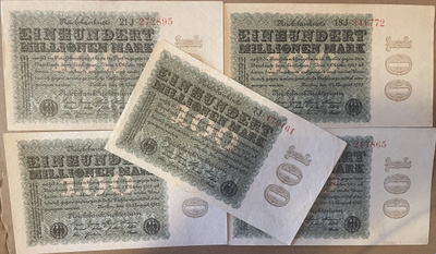 Germany 100.000.000 Mark 22.8.1923 P107