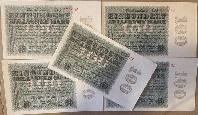 Germany 100.000.000 Mark 22.8.1923 P107