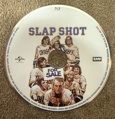 LÄMÄRI / SLAP SHOT (BD) PELKKÄ BLURAY LEVY