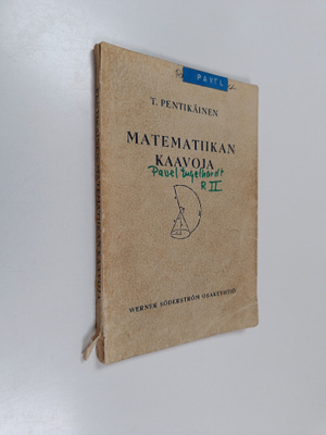 Teivo Pentikäinen : Matematiikan kaavoja : algebra, geome...