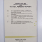 Stig Johansson : Tropical forestry reports 40 - pikkukuva 2