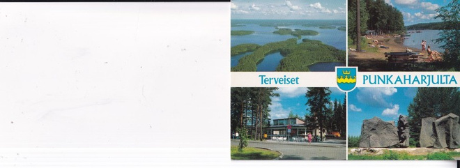Punkaharju, vaakuna, sommitelmakortti     b690