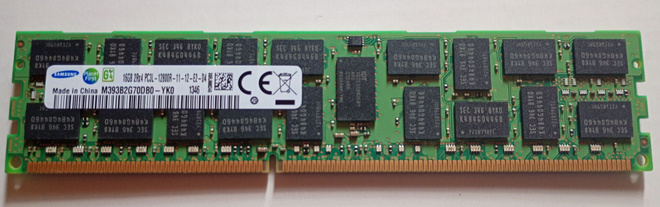 16GB DDR3 ECC Registered 1600MHz Samsung