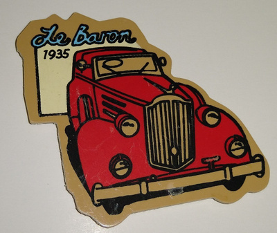 LE BARON 1935 JÄÄKAAPPI MAGNEETTI