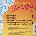 Rose Royce • Car Wash '98 CD Maxi-Single - pikkukuva 2