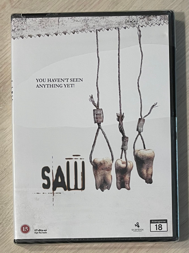 SAW 3 (2006) uusi ja muoveissa