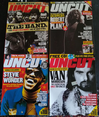 8 x Uncut Magazine & CD 2005