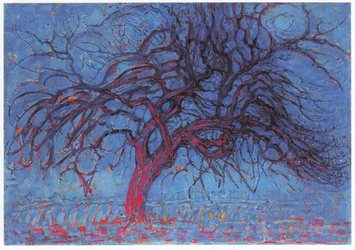 Piet Mondrian: Punainen puu