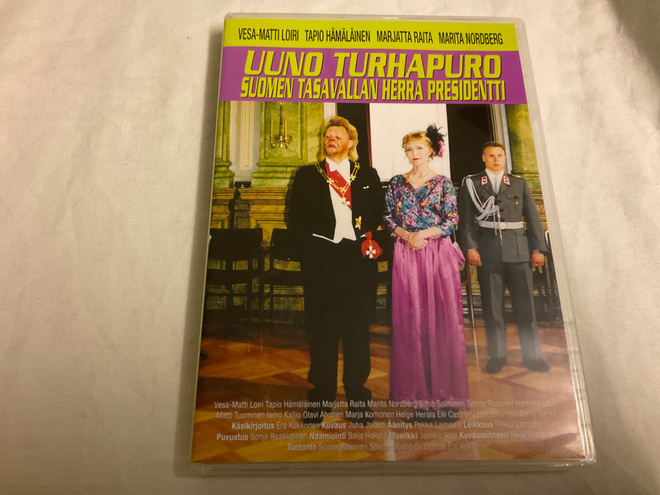 Uuno Turhapuro Suomen tasavallan herra presidentti  (dvd)