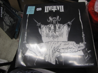 LIVE EVIL - VOLUME ONE - M-/EX+ 2LP +