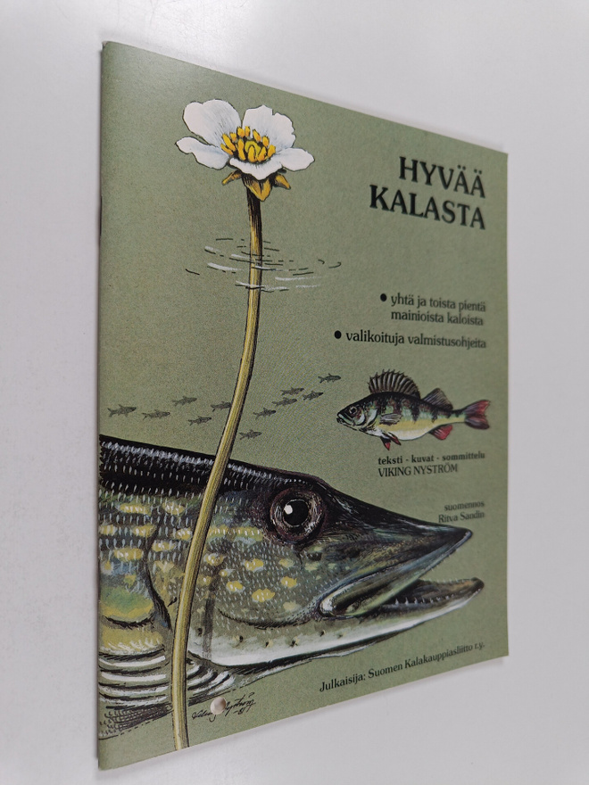 Viking Nyström : Hyvää kalasta : yhtä ja toista pientä ma...
