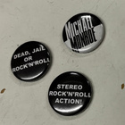 MICHAEL MONROE 3 x Pinback Buttons Pre Sensory Overdrive era - pikkukuva 1