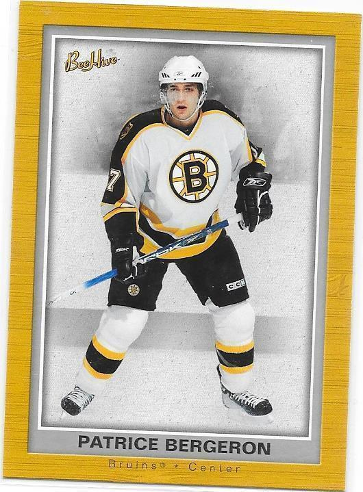 2005-06 BeeHive #7 Patrice Bergeron Boston Bruins