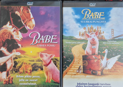 Babe – urhea possu (1995) & Babe suurkaupungissa (1998) 2DVD