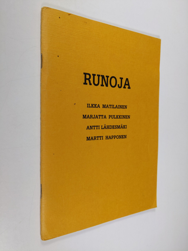 Helena Savojoki ym. : Runoja : Ilkka Matilainen, Marjatta...