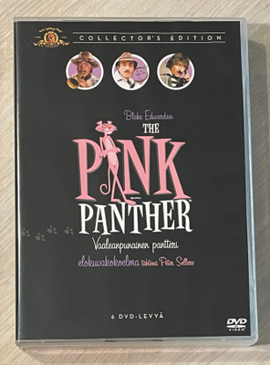 Blake Edwardsin VAALEANPUNAINEN PANTTERI -kokoelma (6DVD)